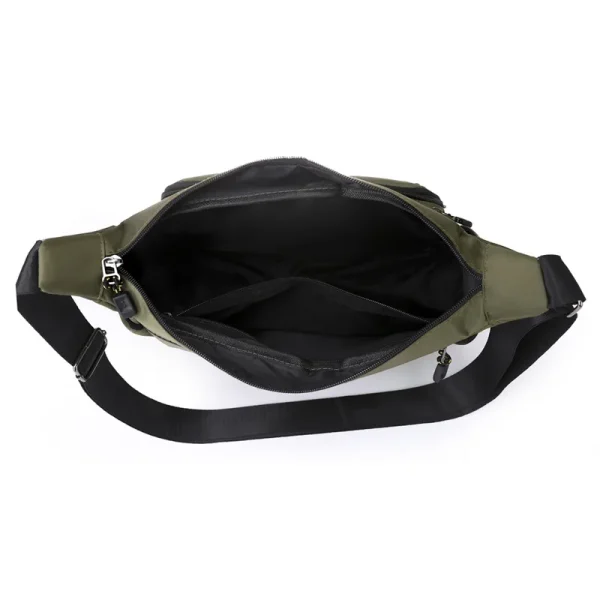 Men's Shoulder Bag Large Capacity Leisure Bag Lightweight Business Oxford Simple Crossbody Bag - Image 4