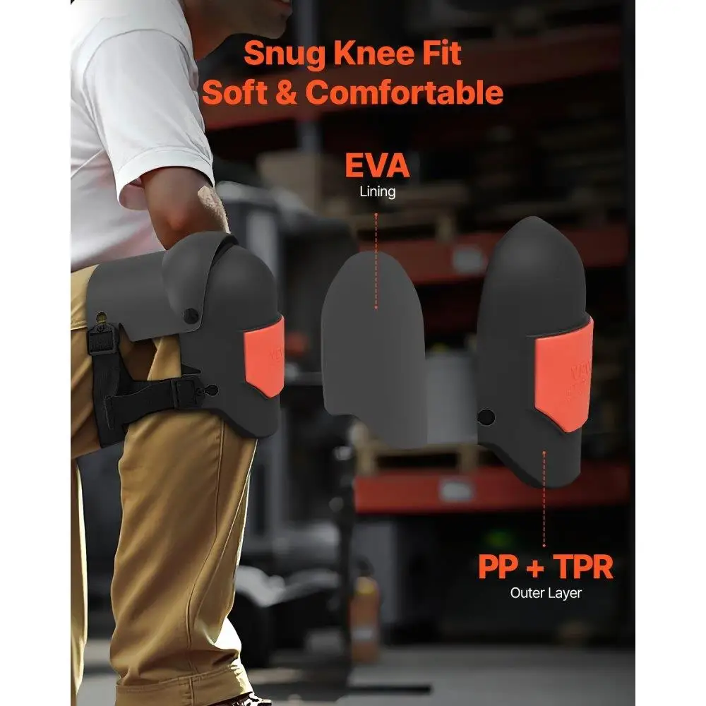 Extra Thick Knee Pads for work Durable for construction Flooring Roofing Cleaning Support - Image 6