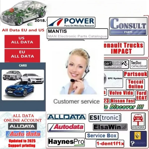 2025 HOT Sale!Alldata Repair Software 10.53 All Data Automotive Tech Latest Offline Software Autodata 3.45 atsg 2017 Send Link - Image 2
