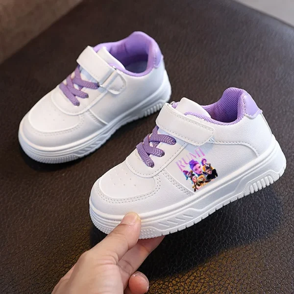 Kpop Demon Hunter Kids Sneakers Anime Rumi Mira Zoey Tackie Girls Boy Outdoor Sport Children Footwear Birthday Gift Hot Sales