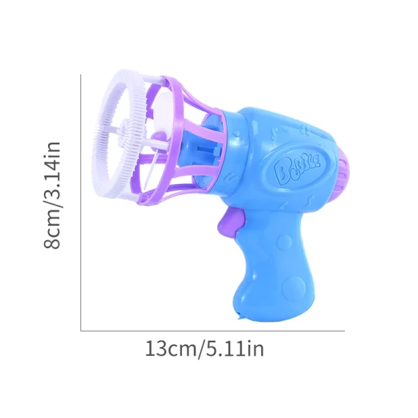 Bubble gun Creative Bubble In Bubble Toys Soap bubbles Machine Blower Maker Summer Outdoor party Games toys for kids boys girls - Image 5