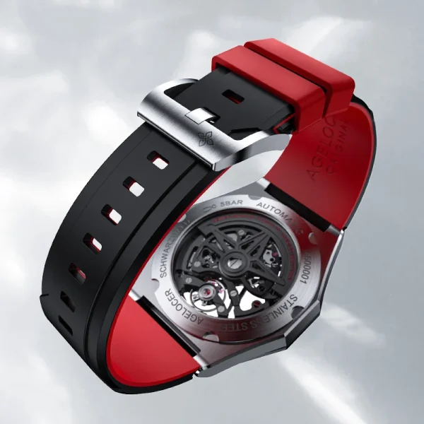 AGELOCER Original Schwarzwald Watch Men's Sports Hollow Luminous Automatic Mechanical Watch Birthday Gift for Men - Image 4