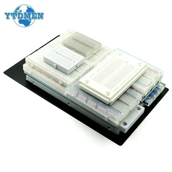 400/830 Points Breadboard MB-102 Solderless PCB Test Board ZY-204 SYB-170 ZY-25 MB102 Breadboard Cable Kit Test Develop DIY - Image 5
