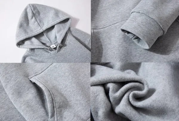 Autumn and Winter New Fashion Wing Printed Hoodie High Quality Men's Casual Street Sports and Fitness Clothing - Image 3