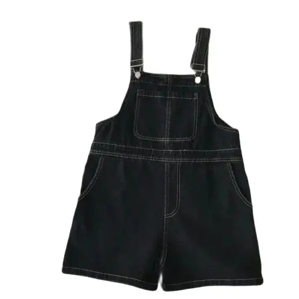Blue Denim Shorts Female 2023 Summer Loose Wide Leg Shorts Korean Jumpsuit Shorts For Women - Image 6