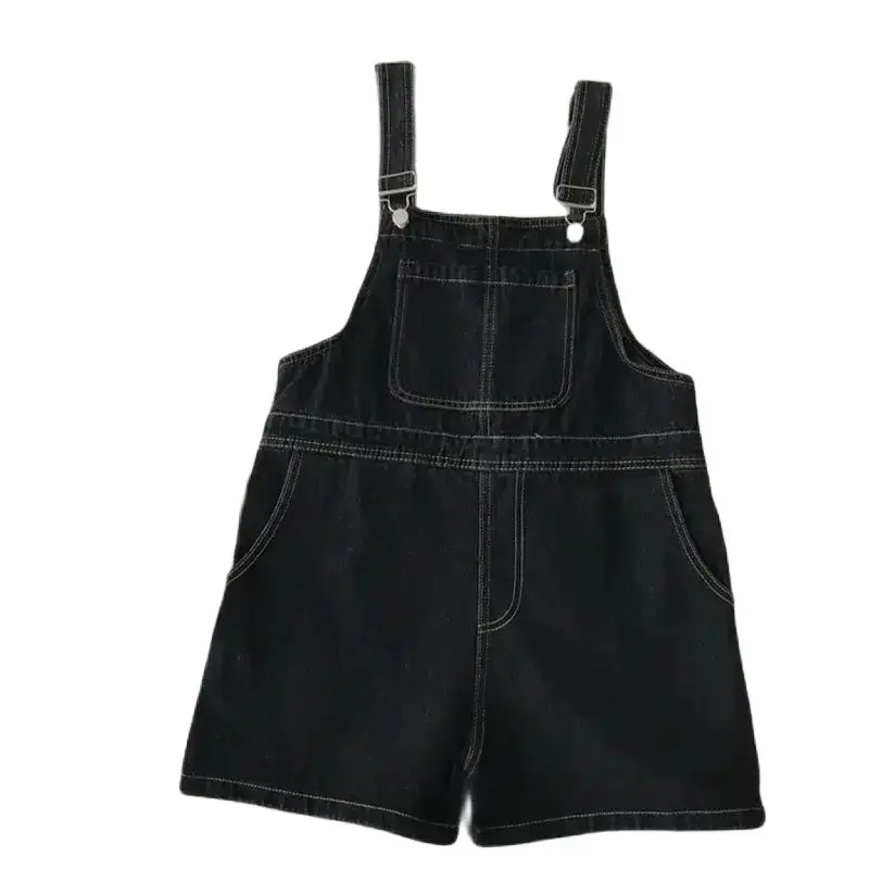 Blue Denim Shorts Female 2023 Summer Loose Wide Leg Shorts Korean Jumpsuit Shorts For Women - Image 6