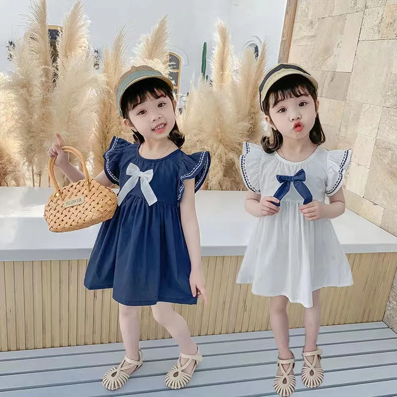 2023 New Summer Baby Kids Mesh LacePrincess Dress Vestidos For Girl Party Dress Baby Net Yarn Clothes KidsOutfits 2-9T - Image 3
