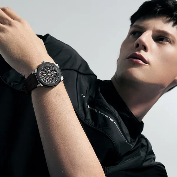 AGELOCER Original Schwarzwald Watch Men's Sports Hollow Luminous Automatic Mechanical Watch Birthday Gift for Men - Image 6