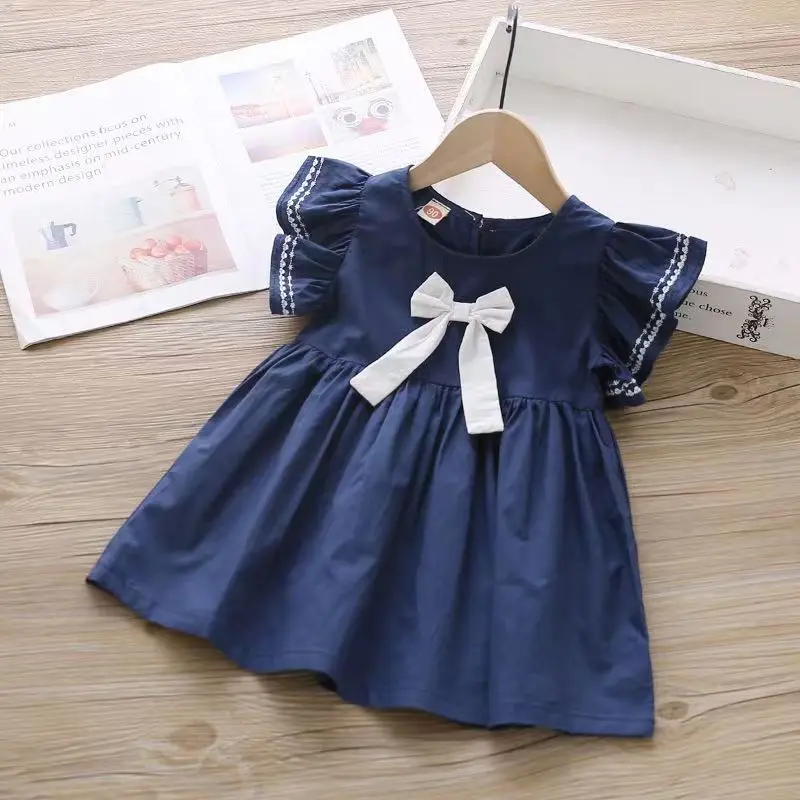 2023 New Summer Baby Kids Mesh LacePrincess Dress Vestidos For Girl Party Dress Baby Net Yarn Clothes KidsOutfits 2-9T - Image 6