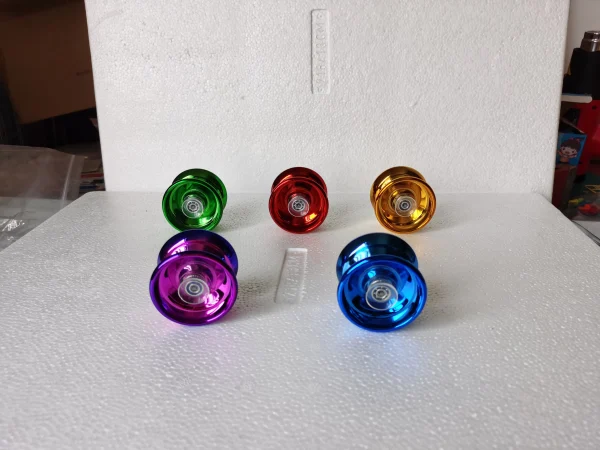 Children Beginners Professional Aluminum Metal Yoyo Ball, Competitive Yoyoball, Adult Kids Yoyoyoball with Accessories - Image 3