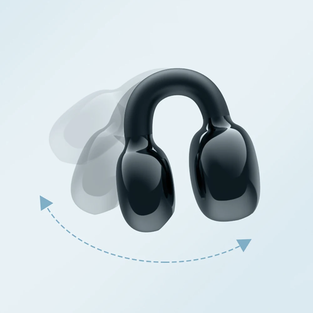 Bluetooth 5.3 Earphone Ear Clip Headphones TWS Wireless Headset HiFi Stereo Noise Reduction Earbud for Xiaomi iPhone Samsung - Image 4