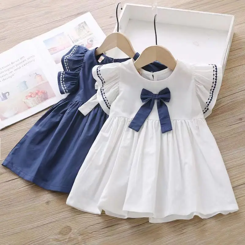 2023 New Summer Baby Kids Mesh LacePrincess Dress Vestidos For Girl Party Dress Baby Net Yarn Clothes KidsOutfits 2-9T - Image 4