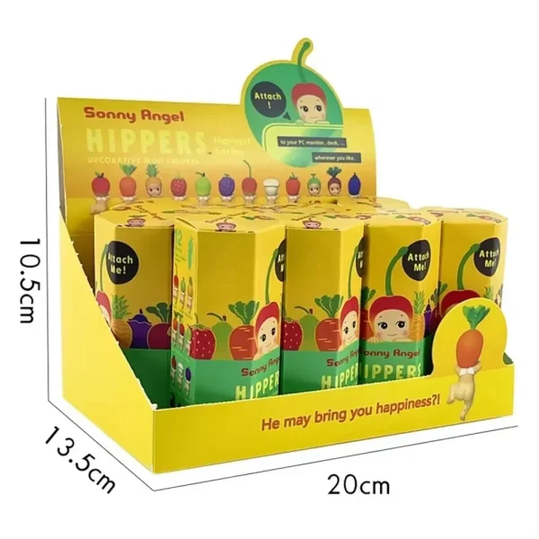 New Angel Fruit Animals Series Blind Box Anime Figure Cute Hippie Doll Trendy Car Mobile Phone Ornaments Kids Toy Birthday Gift - Image 4
