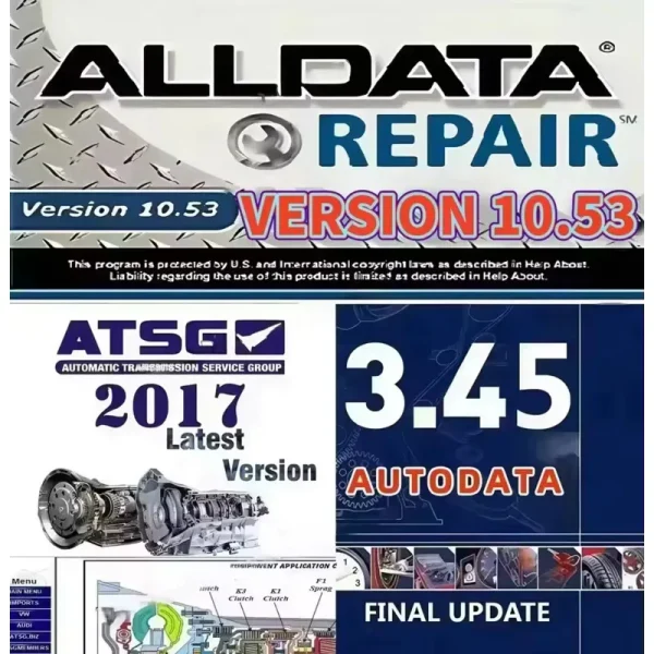 2025 HOT Sale Alldata Repair Software 10.53 All Data Automotive Tech Latest Offline Software ATSG 2017 & Autodata 3.45 Send Link - Image 4