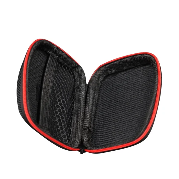 KZ Original Earphone Bags PU Zipper Storage Box Portable Hold Storage Box Case Black Suitable Earphone Accessories Earbuds Card - Image 3
