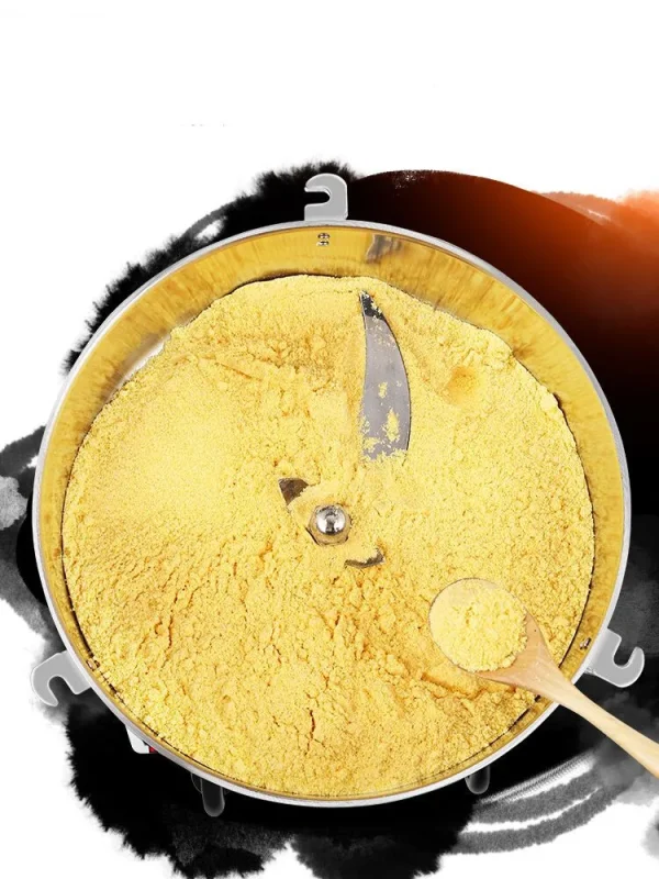 4500G Commercial Grain Grinder High Speed 4500W Cereals Medicinal Materials Spices Powder Crusher Stainless Steel Coffee Grinder - Image 4