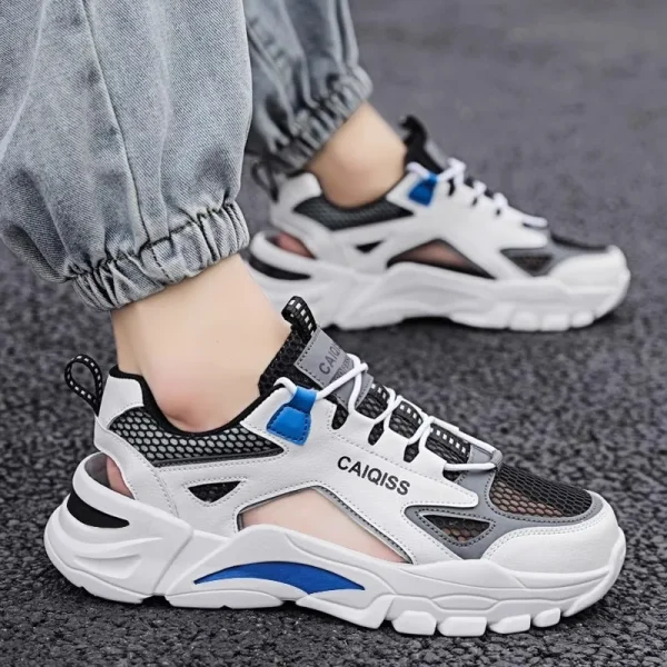 Mens Summer Sandals Breathable Sports Beach Shoes Outdoor Casual Slides for Teenagers TrendyLightweight Footwear New Design - Image 2