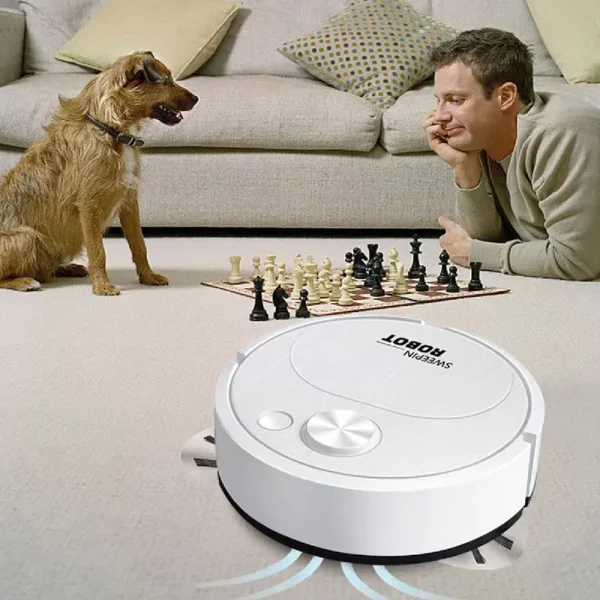 NEW USB Sweeping Robot Vacuum Cleaner Mopping 3 In 1 Smart Wireless 1500Pa Dragging Cleaning Sweep Floor for Home Office - Image 3