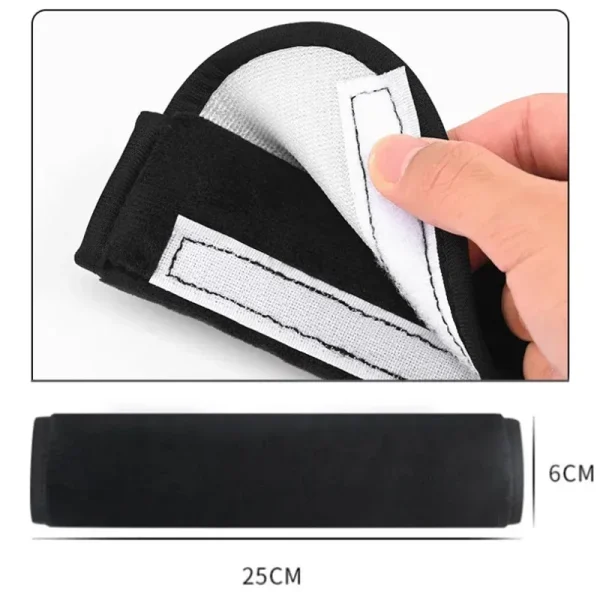 2PCS Universal Car Safety Belt Cover Adjustable Seat Belt Cover Shoulder Strap Cover Car Shoulder Protector Pad Auto Accessories - Image 2