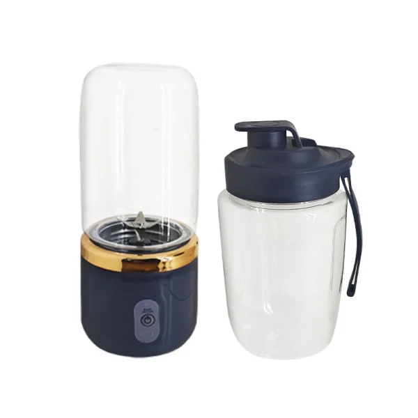 Portable Juicer Blender 400ml Electric Fruit Juicer USB Charging Lemon Orange Fruit Juicing Cup Smoothie Blender Machine 2cups - Image 2