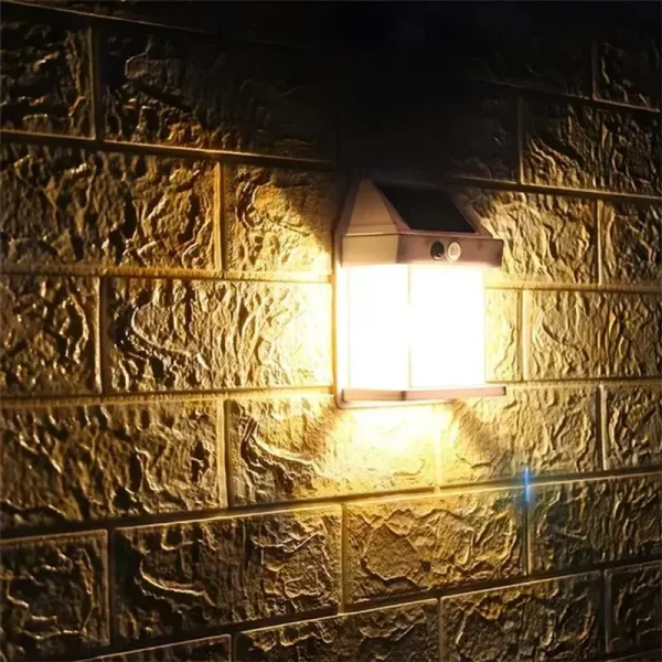 Powerful Outdoor Solar LED Street Light Waterproof Solar Lamp Garden Yard Pathway Wall Decoration External Lighting Fixture - Image 3