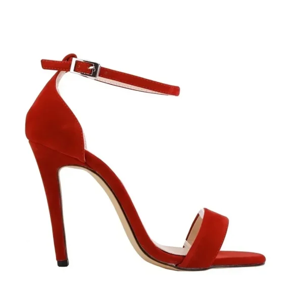 Women Sandals Stilettos 2025 Summer Classic Open Toe Ankle Strap Heel Elegant Wedding Party Dress High Heels Shoes Sexy Pumps - Image 3